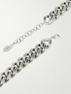 Off-White - Silver-Tone Chain Necklace