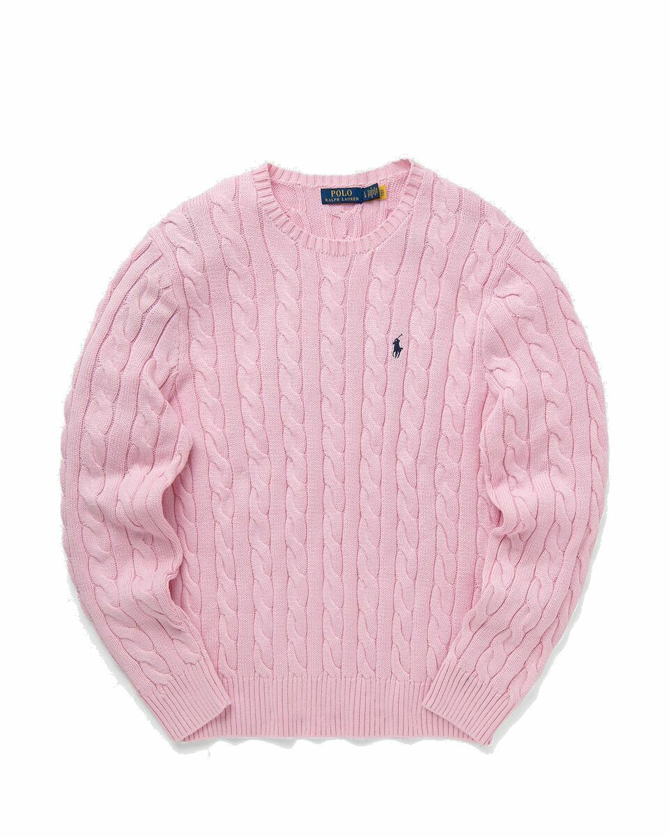 Photo: Polo Ralph Lauren Ls Driver Cn Long Sleeve Pullover Pink - Mens - Pullovers