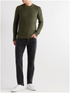 Tod's - Cable-Knit Merino Wool Sweater - Green