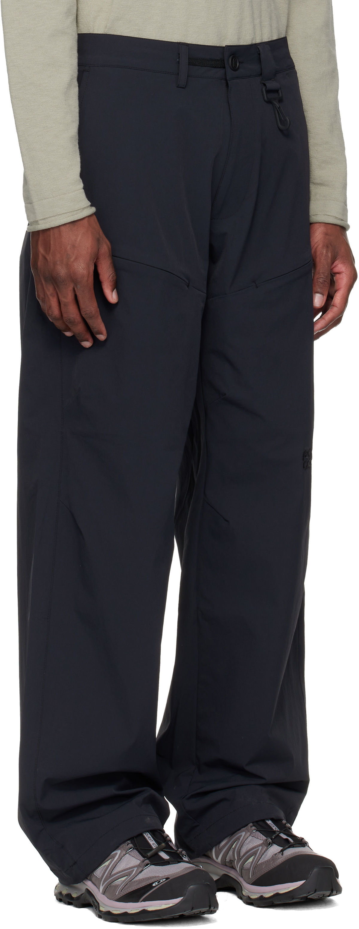 RCOS Black SS.WR Reyes Cargo Pants