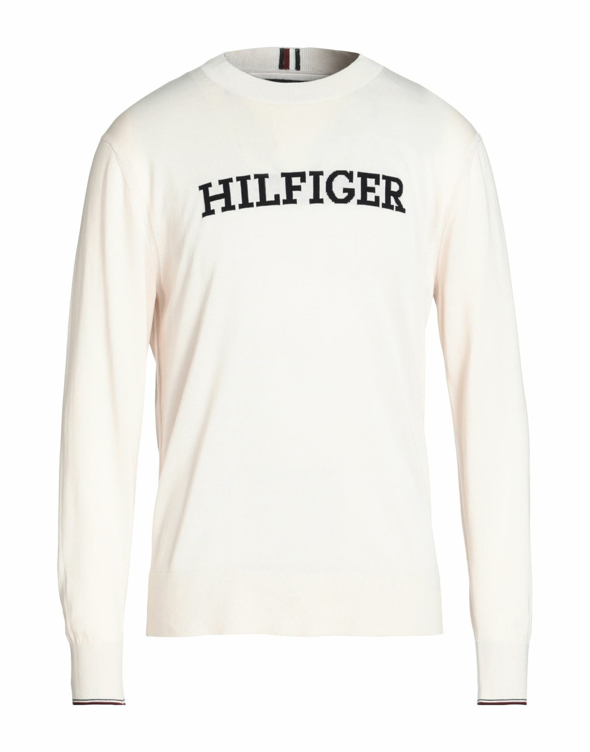 Tommy Hilfiger Mens Sweater Cream