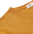 Altea - Linen and Cotton-Blend Sweater - Yellow