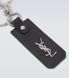 Saint Laurent Cassandre Saint Laurent leather keychain