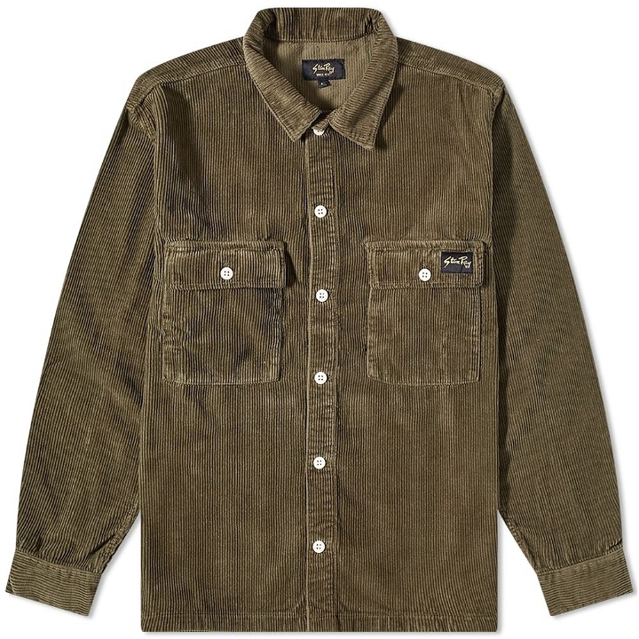 Photo: Stan Ray Men's Cpo Overshirt in Olive Cord
