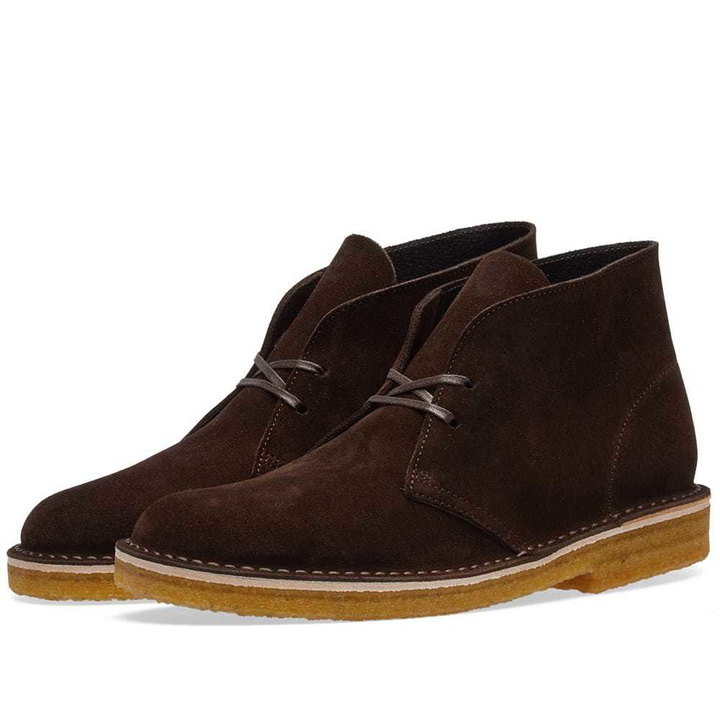 Photo: Clarks Originals Desert Boot - Made in Italy Brown