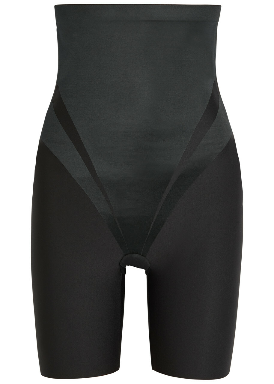 Spanx Transform Sculpting High-waist Shorts Black