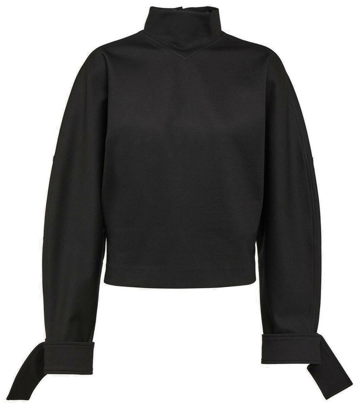 Photo: Victoria Beckham Turtleneck top