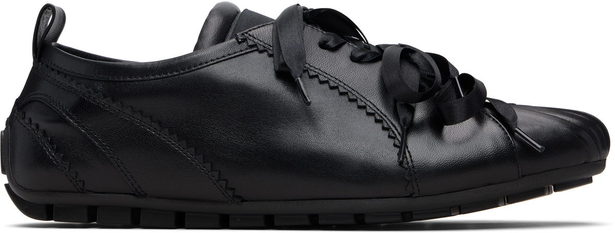 Simone Rocha Black Ballerina Grip Sneakers