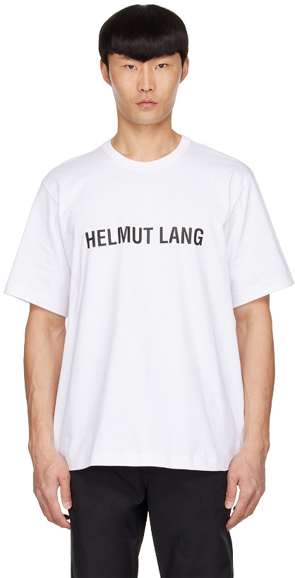 Photo: Helmut Lang White Cotton T-Shirt