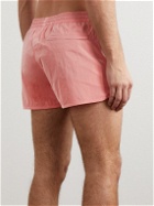 CDLP - Straight-Leg Mid-Length Swim Shorts - Pink