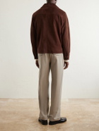 Lardini - Suede Jacket - Brown