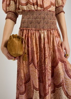 Zimmermann Wanderlust Patterned Silk Maxi Skirt Multicoloured 1