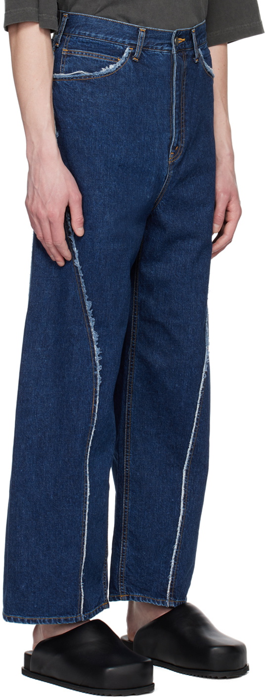 JieDa Indigo Loose-Fit Jeans JieDa