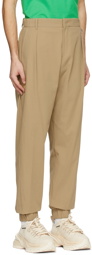 Wooyoungmi Beige Cotton Trousers