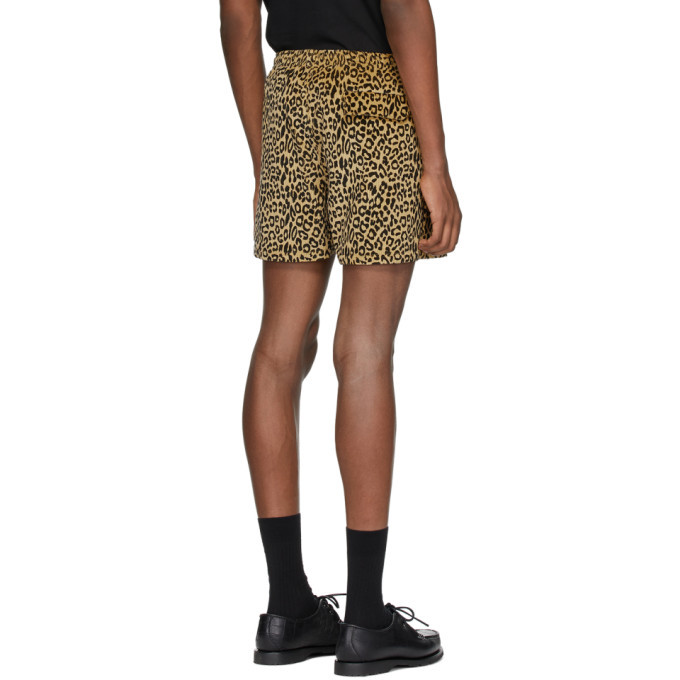 COOTIE/Corduroy Leopard Easy Shorts msml