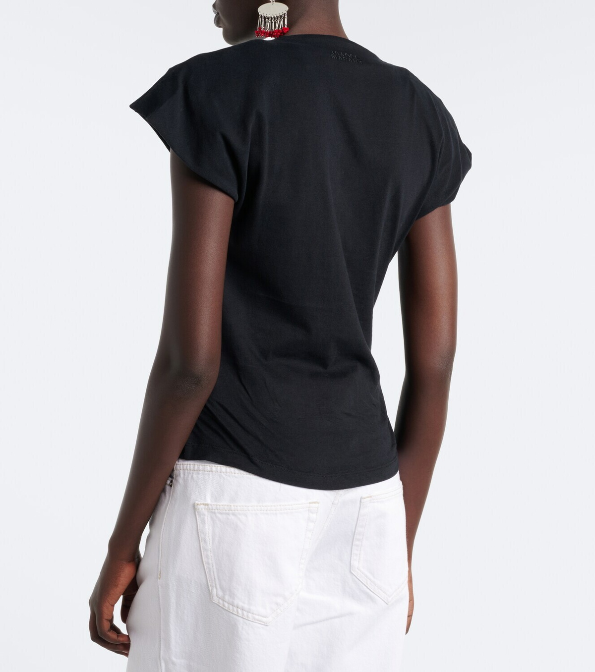 Isabel Marant Nadrine cotton jersey top