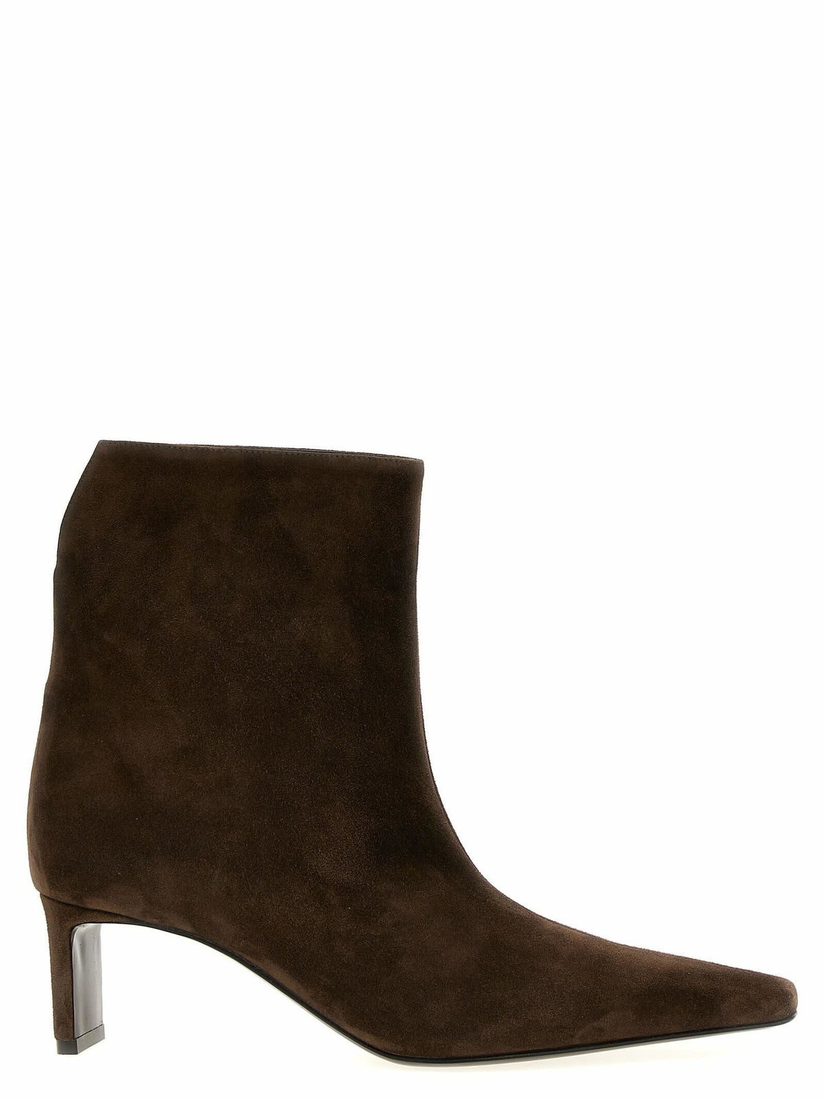 KHAITE アリゾナ レザー アンクルブーツ Arizona Boot in Black Leather – KHAITE