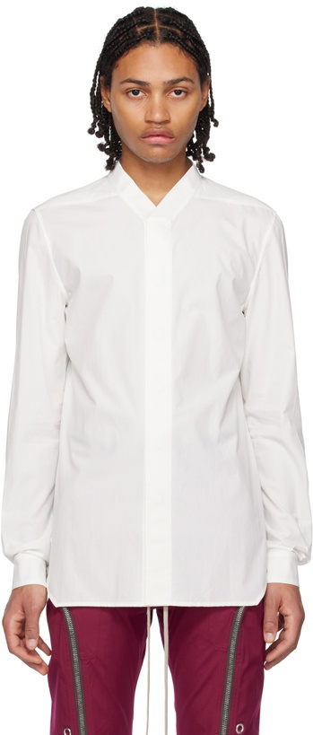 Photo: Rick Owens White Faun Shirt