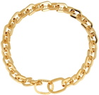 Givenchy Gold XS G Link Bracelet