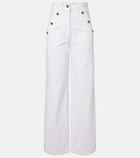 Max Mara High-rise wide-leg jeans