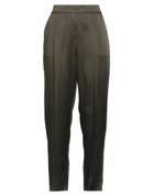 Peserico Womens Pants Military in Green