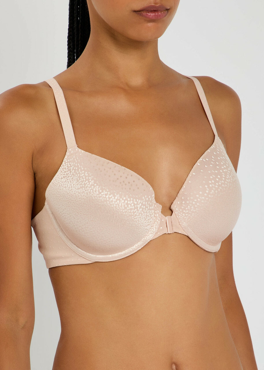 Wacoal Back Appeal Embroidered Underwired bra Light Pink