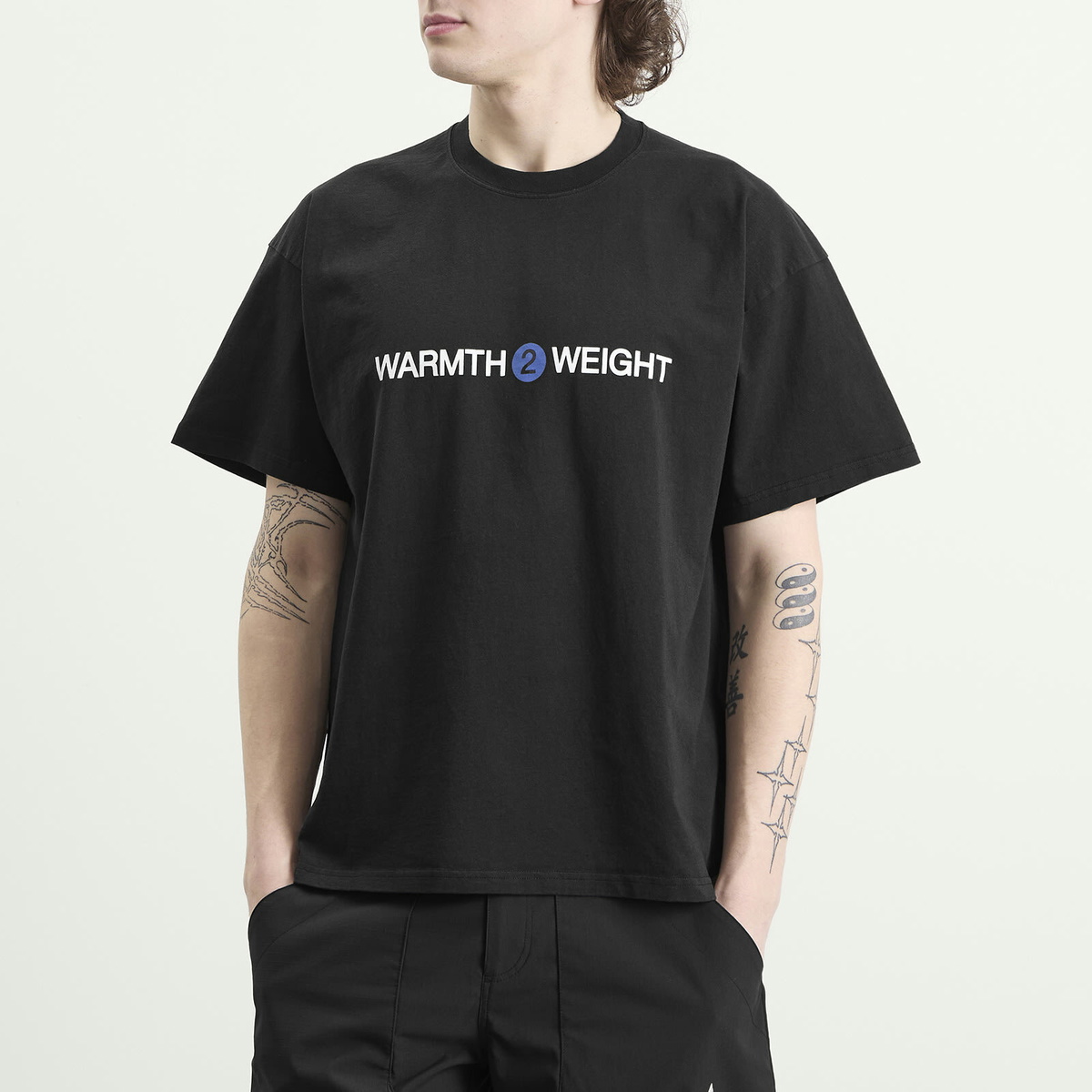 ROA Men's Warmth T-Shirt in Washed Black