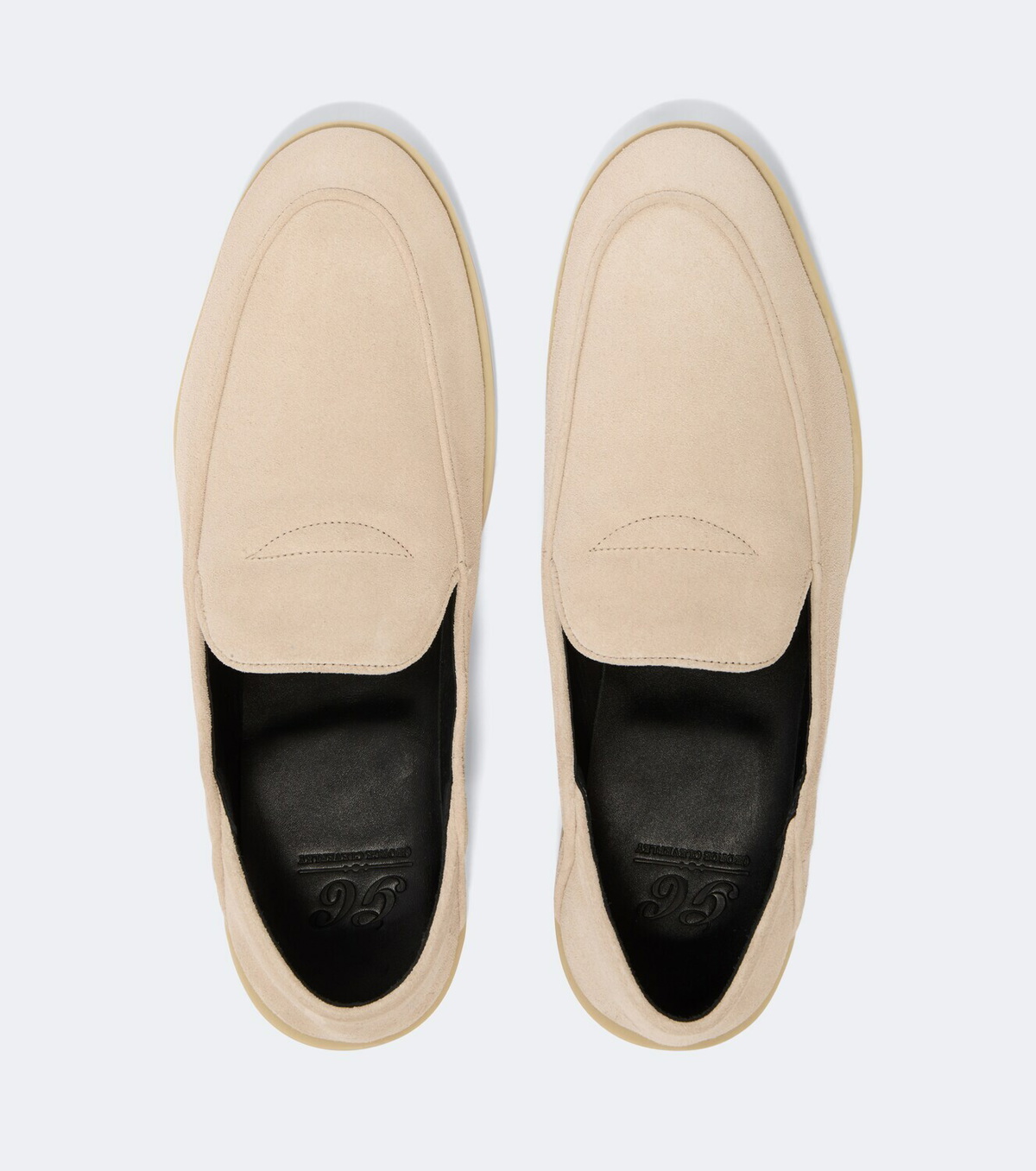 George Cleverley Mayfair suede loafers