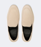 George Cleverley Mayfair suede loafers
