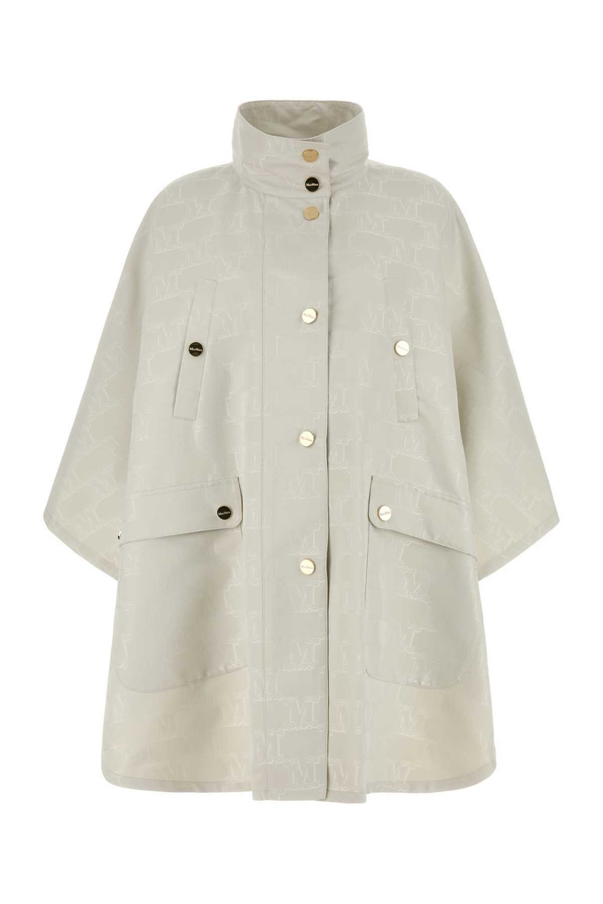 コート MAX MARA Chalk Jacquard Cape Max Mara Chalk Jacquard Cape Max Mara