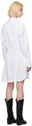 rag & bone White Fiona Minidress