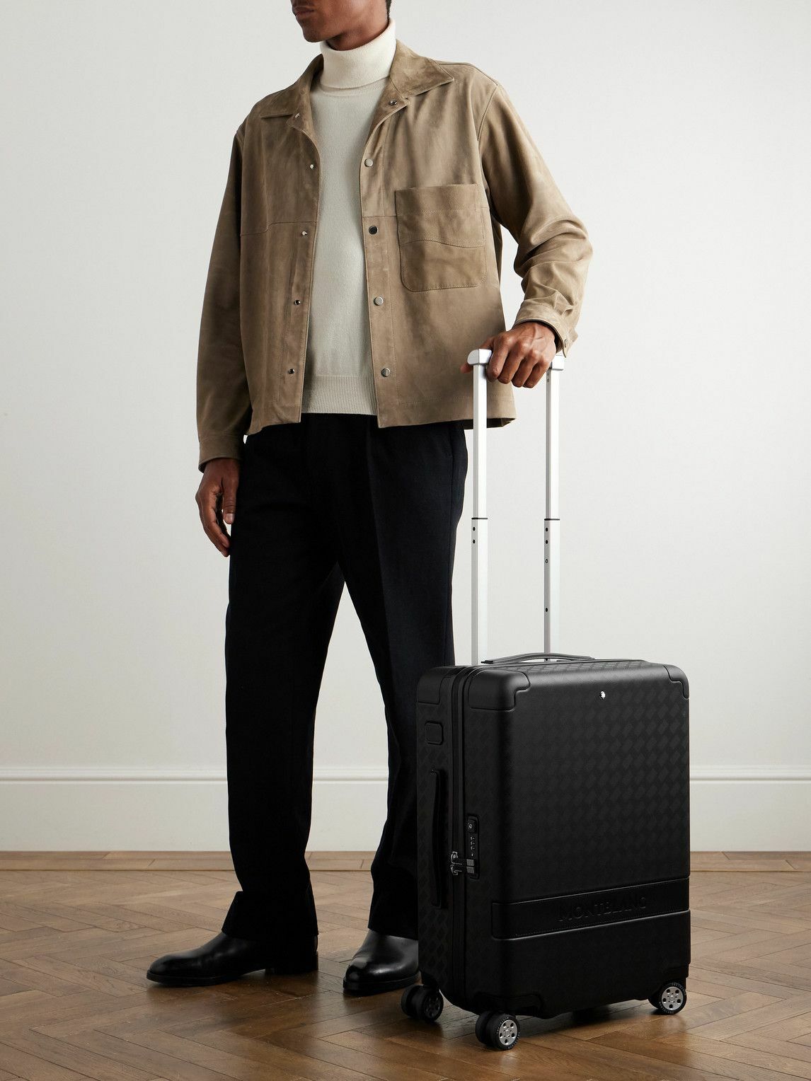 Montblanc - #MY4810 Extreme 3.0 Textured-Leather Carry-On Suitcase