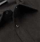 Resort Corps - Printed Denim Overshirt - Black