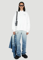 Botter Raw Edge Logo Hooded Sweatshirt