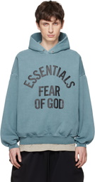 Fear of God ESSENTIALS Blue Campus 90s Hoodie