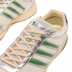 Adidas Adizero Adios OG Sneaker in Cream White/Preloved Green/Dark Brown