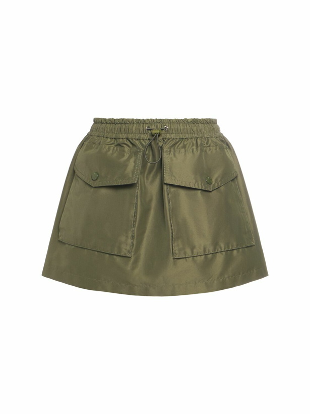 Photo: MONCLER Taffeta Mini Skirt