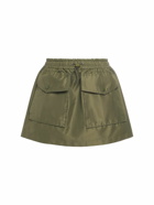 MONCLER Taffeta Mini Skirt