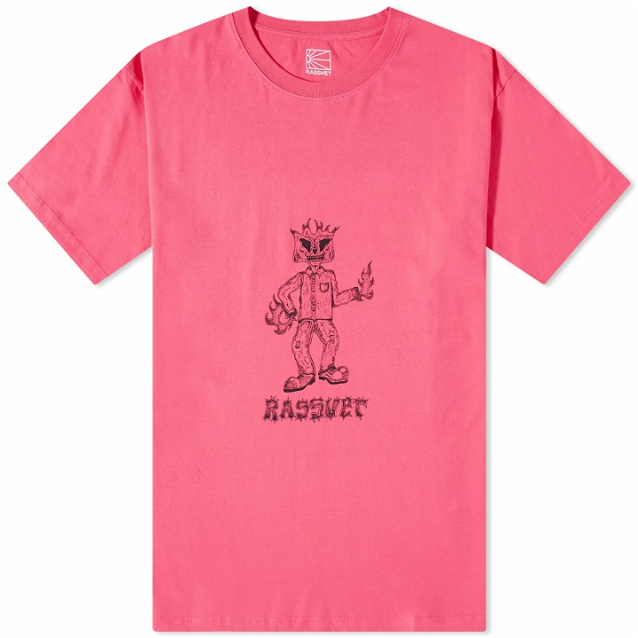 Photo: PACCBET Men's Keep Dancing T-Shirt in Pink