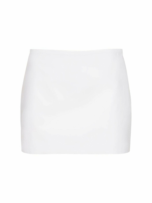 Photo: INTERIOR The Demi Cotton Mini Skirt