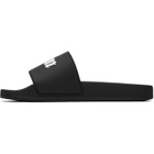 Palm Angels Black Big Logo Pool Slides