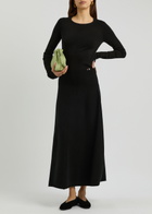 Extreme Cashmere N°388 Ease Cashmere-blend Midi Skirt - Black - One Size