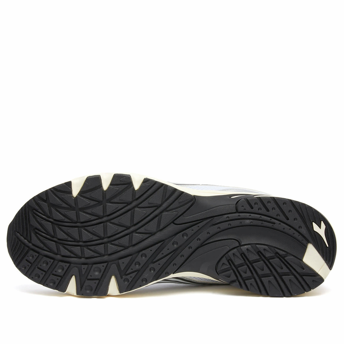Diadora Men's Sao-Ko 280 in White/Silver Diadora