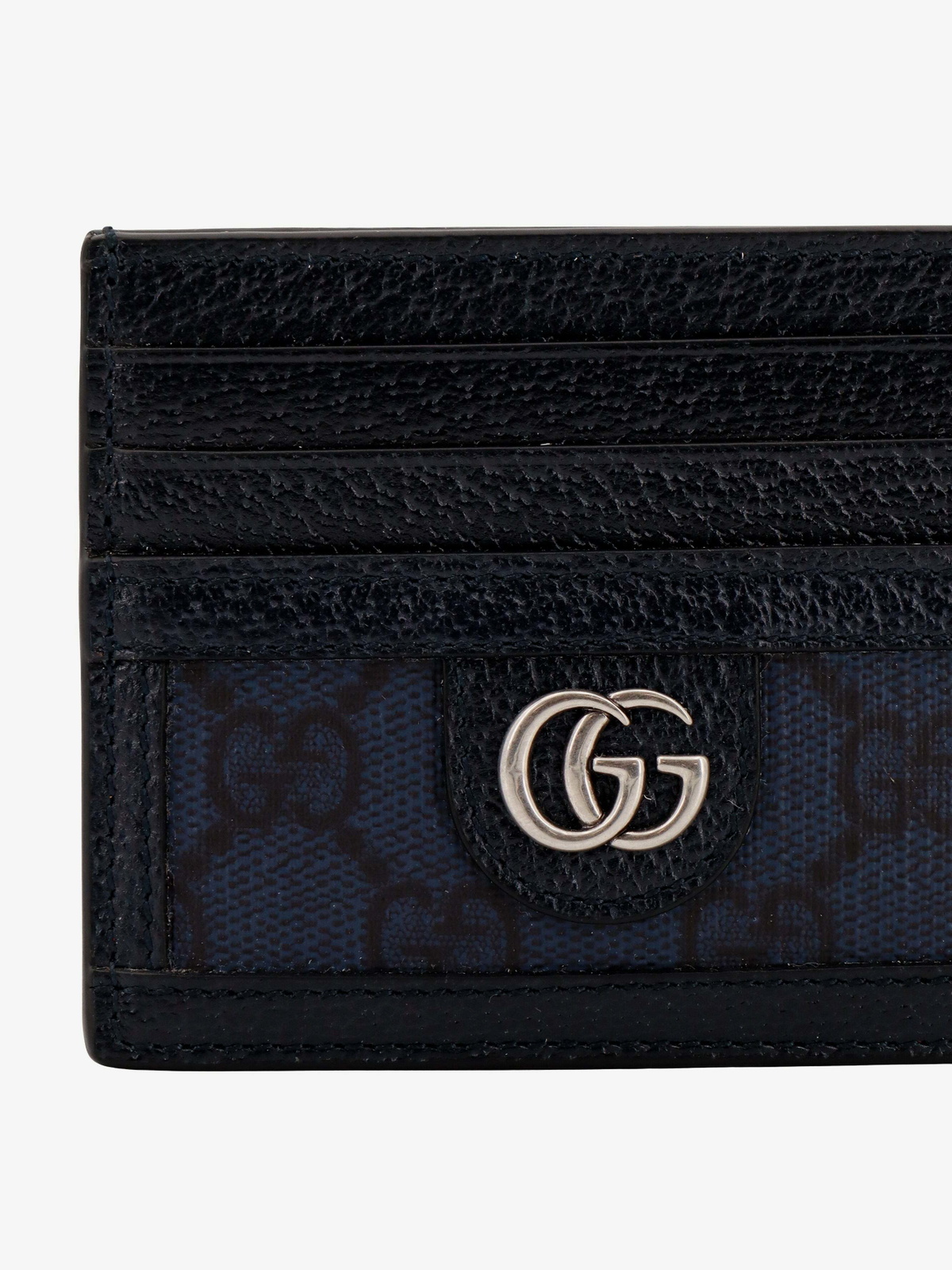 Gucci Card Holder Blue Mens Gucci Gucci Card Holder Blue Mens Gucci