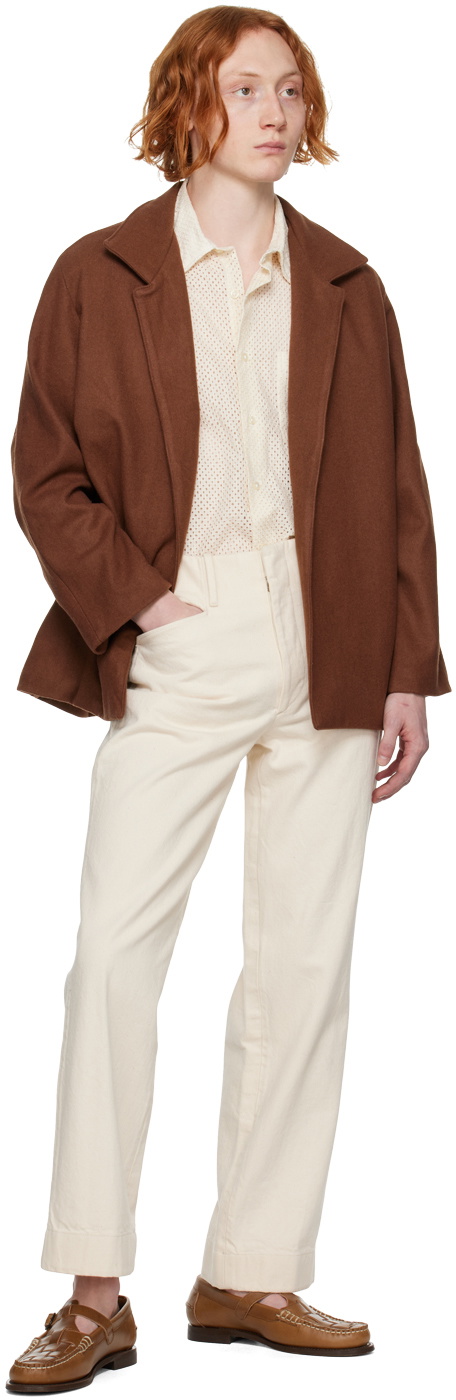 Factor's Brown Melton Jacket