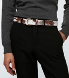 Maison Margiela - Painted leather belt