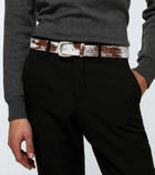 Maison Margiela - Painted leather belt