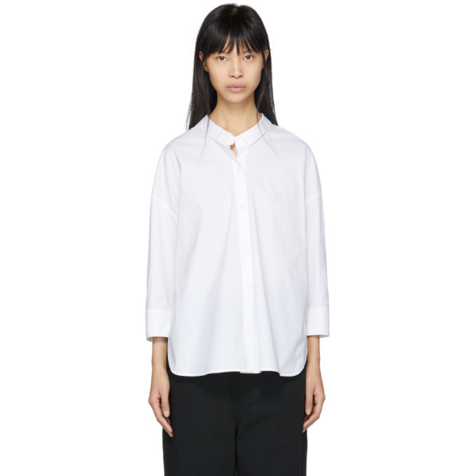 Kuho White Oversized Tonet Shirt