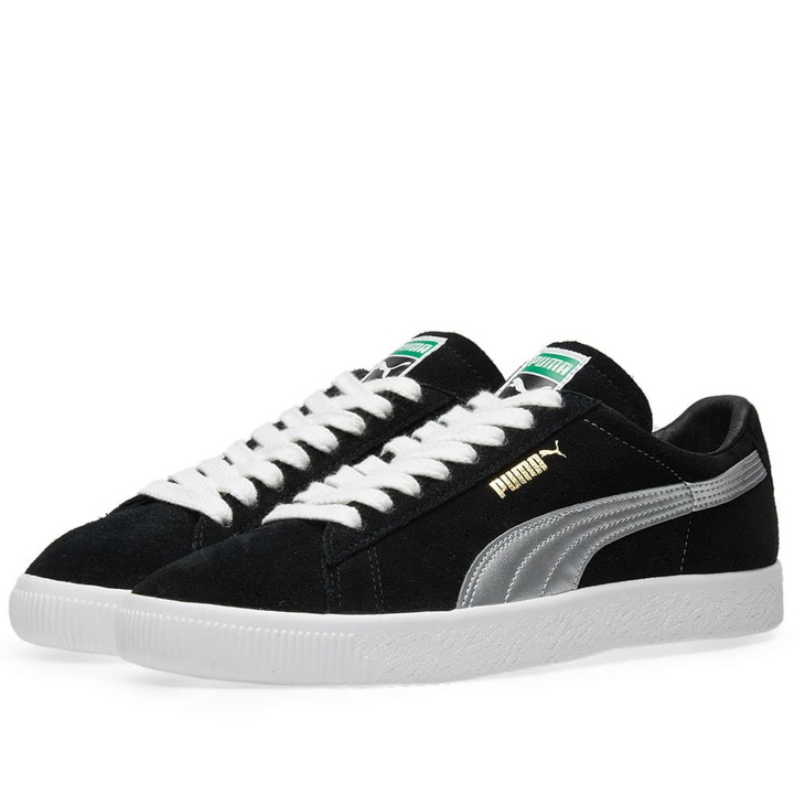 Photo: Puma Suede 90681 Silver OG Pack Black