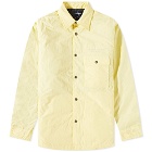 thisisneverthat Men's Quilted Shirt Jacket in Yellow